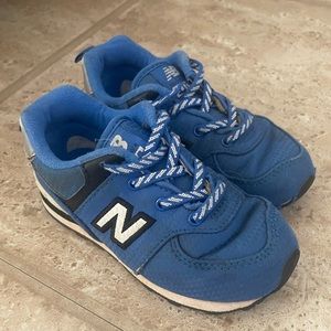 New Balance Size 8 Blue Stretch Toddler Baby Sneakers Shoes in Great Condition